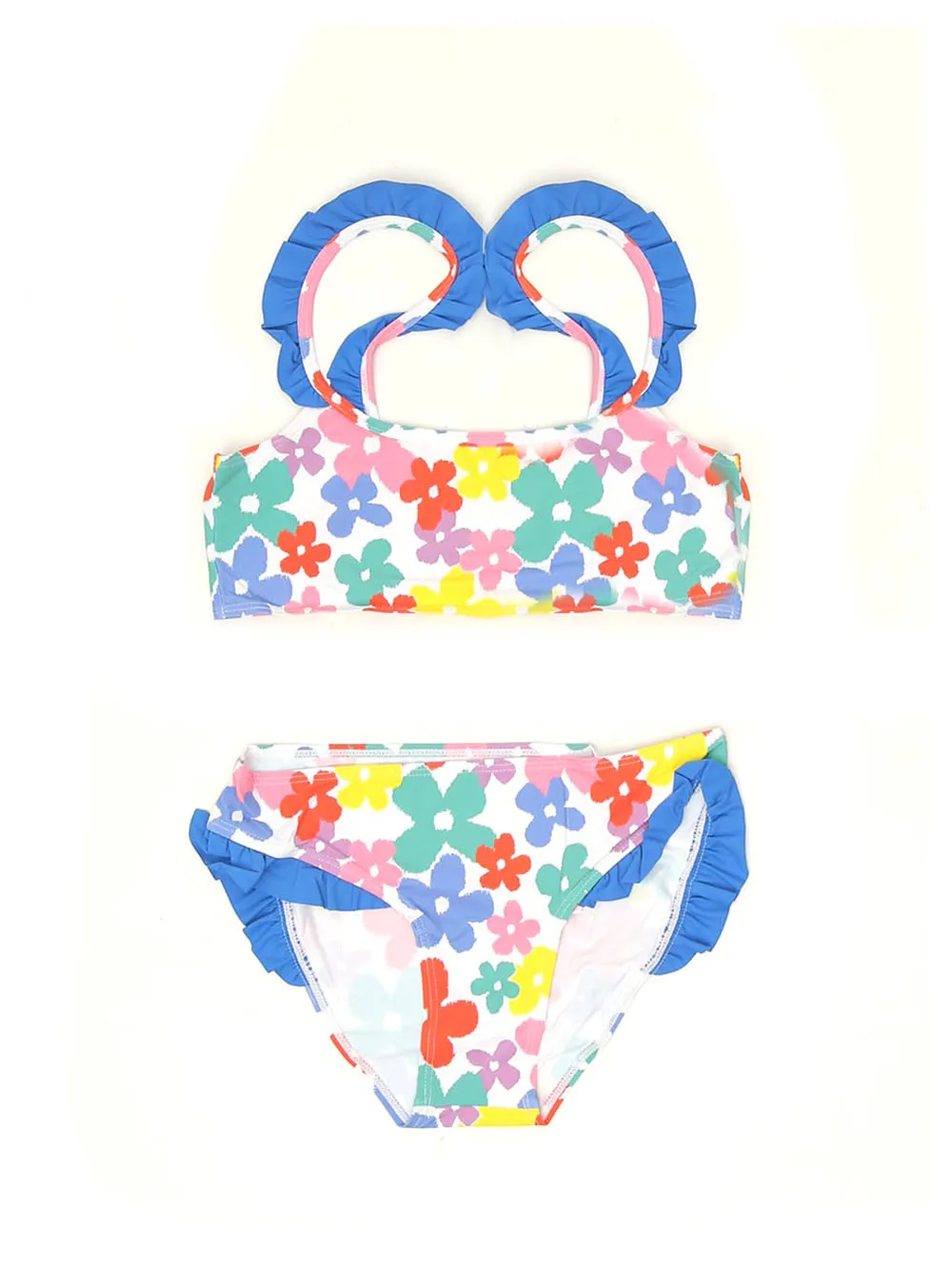 Stella McCartney Kids Floral Print Two-Piece Swimsuit