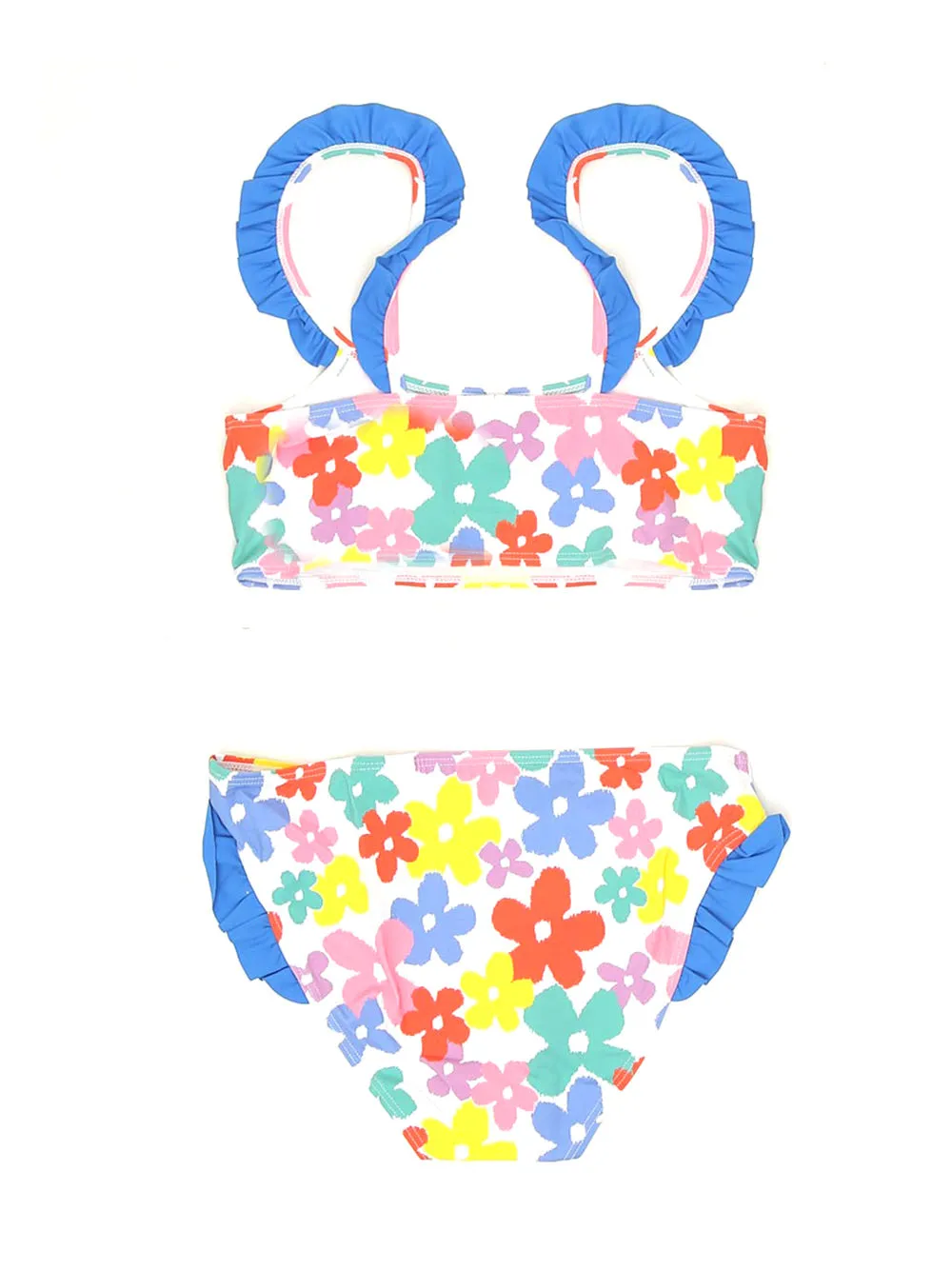 Stella McCartney Kids Flower Printed Bikini Set