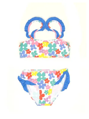 Stella McCartney Kids Flower Printed Bikini Set
