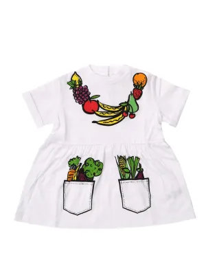 Stella McCartney Kids Fruit Print Dress