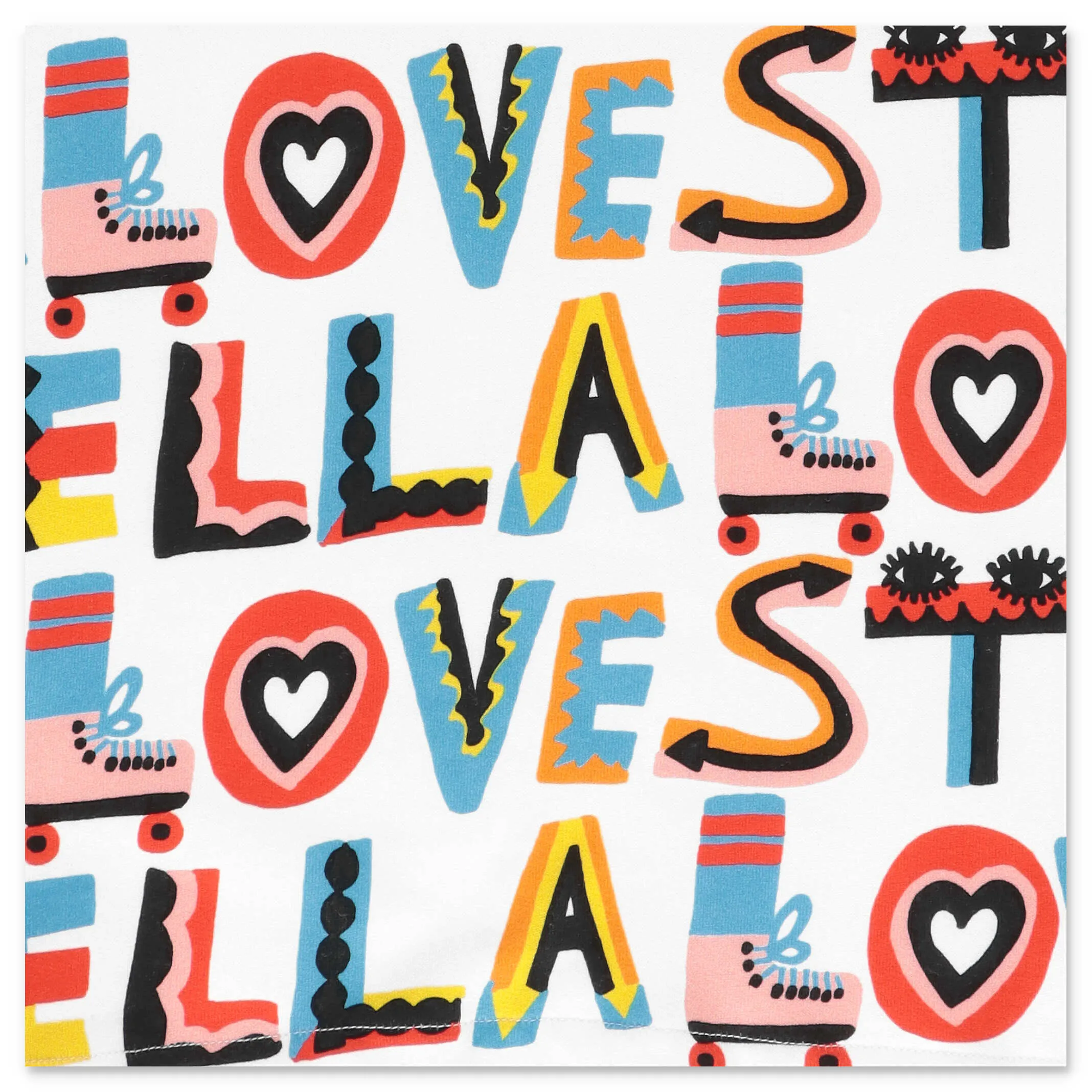 Stella McCartney Kids Graphic Logo Printed Dress