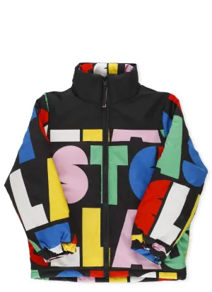 Stella McCartney Kids Logo Print Bomber Jacket