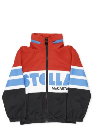 Stella McCartney Kids Logo Print Bomber Jacket