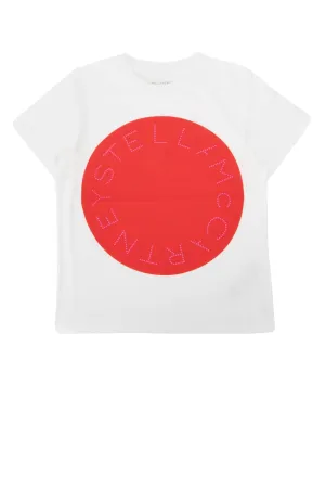 Stella McCartney Kids Logo Print Crewneck T-Shirt