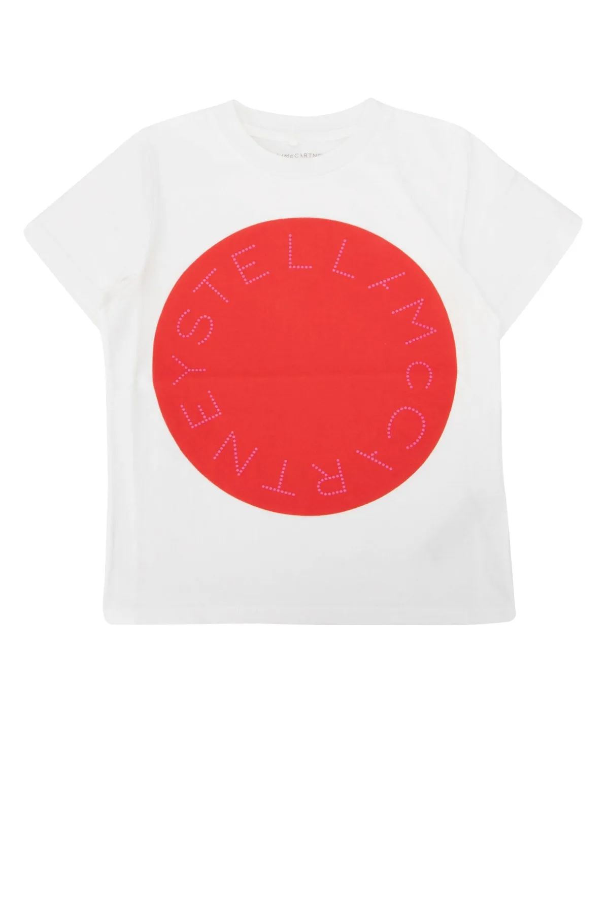 Stella McCartney Kids Logo Print Crewneck T-Shirt