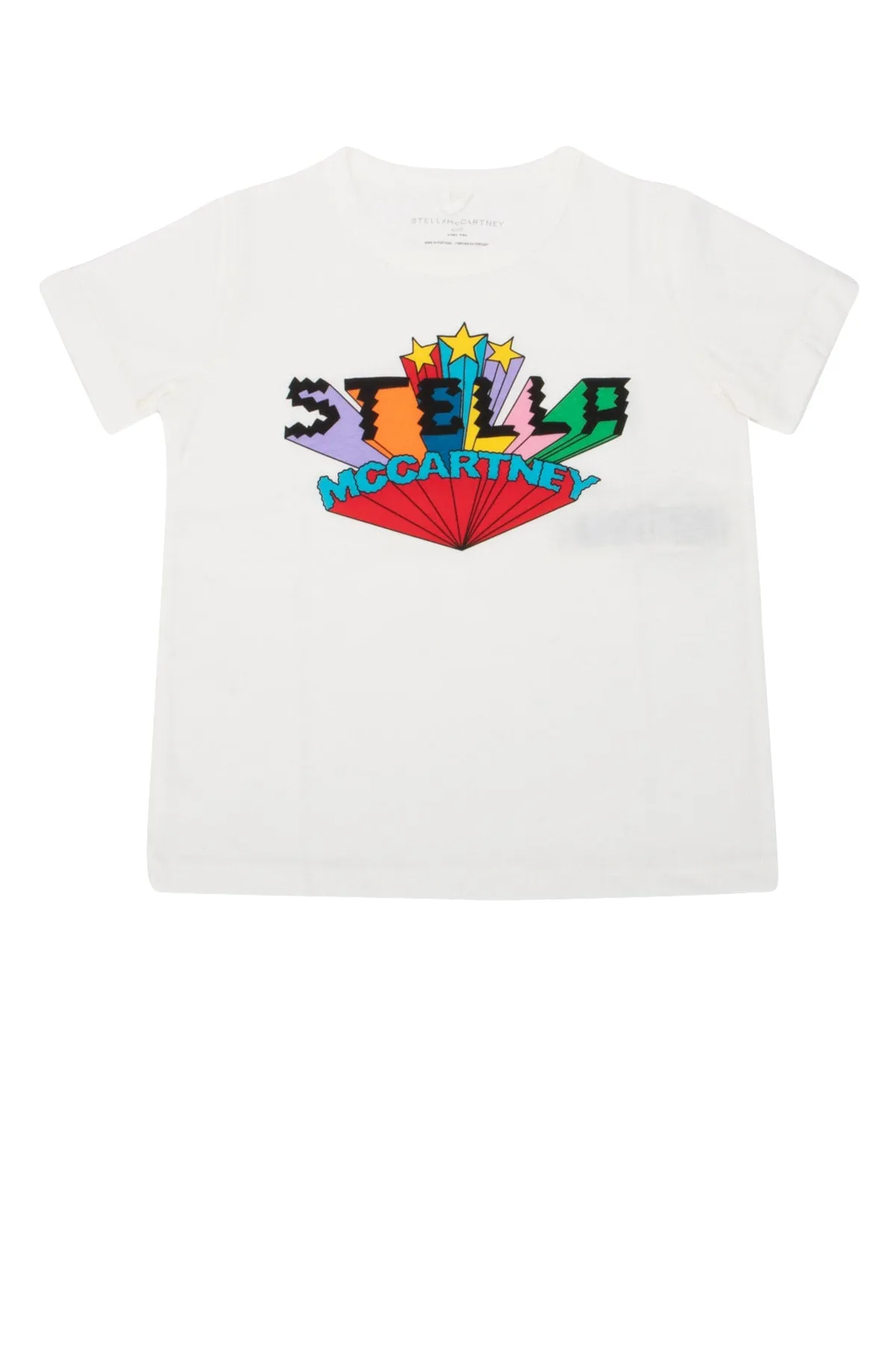 Stella McCartney Kids Logo Print Crewneck T-Shirt