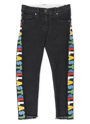 Stella McCartney Kids Logo Tape Jeans