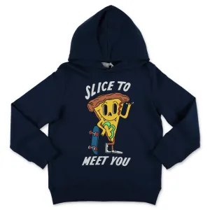Stella McCartney Kids Pizza Skater Oversized Hoodie