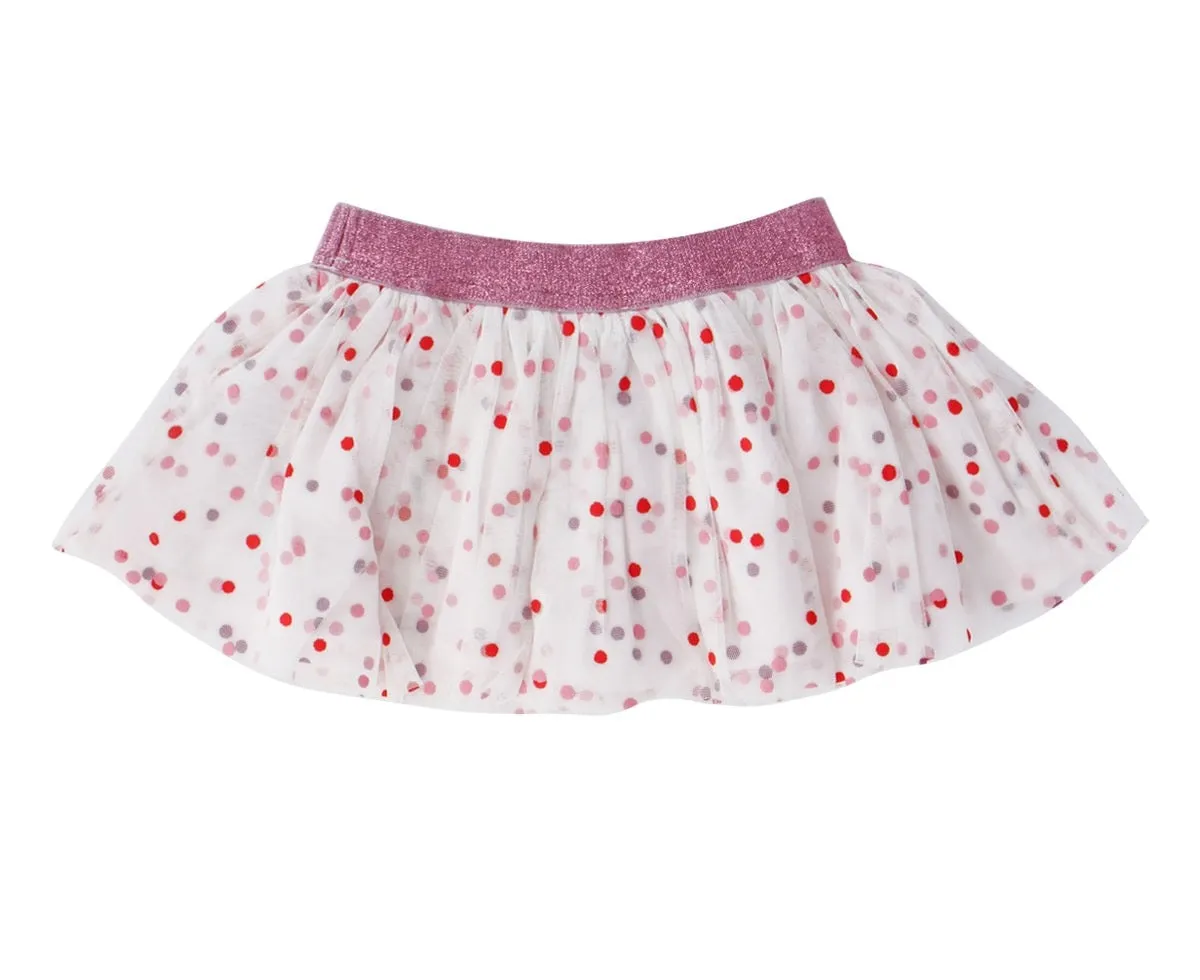 Stella McCartney Kids Polka Dot Tulle Skirt