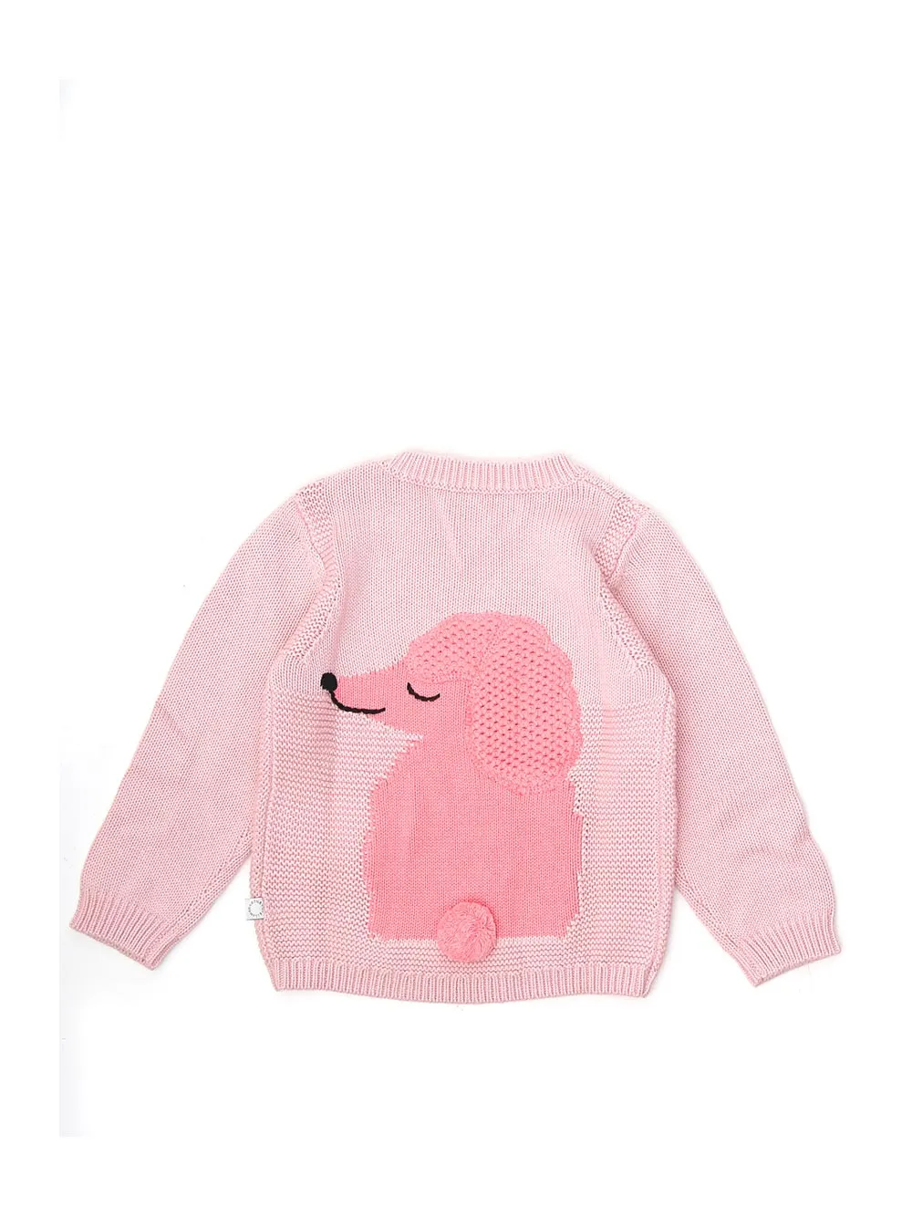 Stella McCartney Kids Poodle Intarsia Knit Jumper