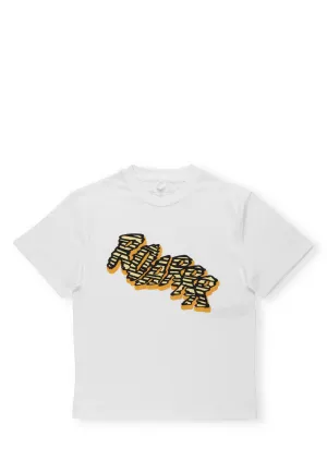 Stella McCartney Kids Roar Print Crewneck T-Shirt