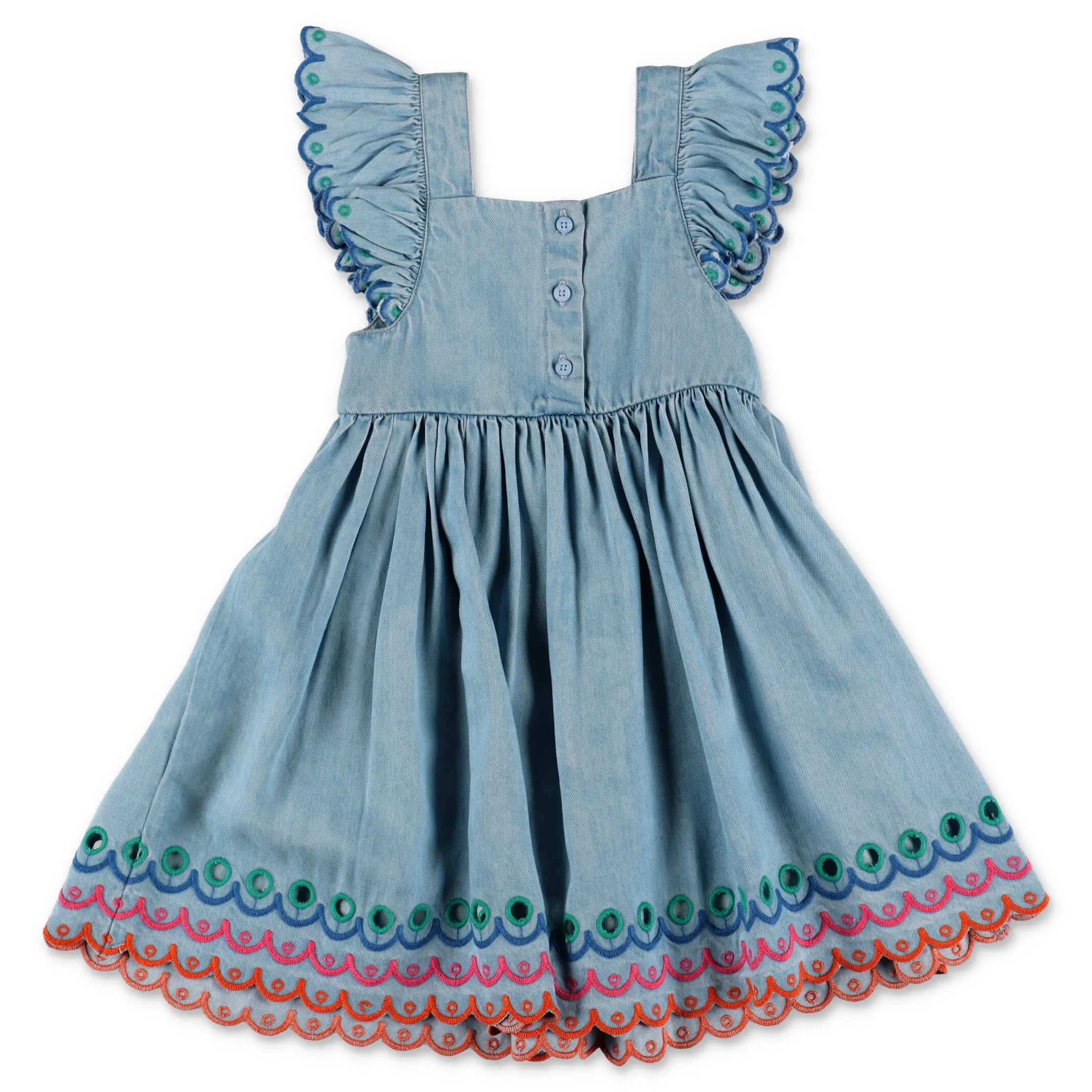 Stella McCartney Kids Scalloped Edge Dress