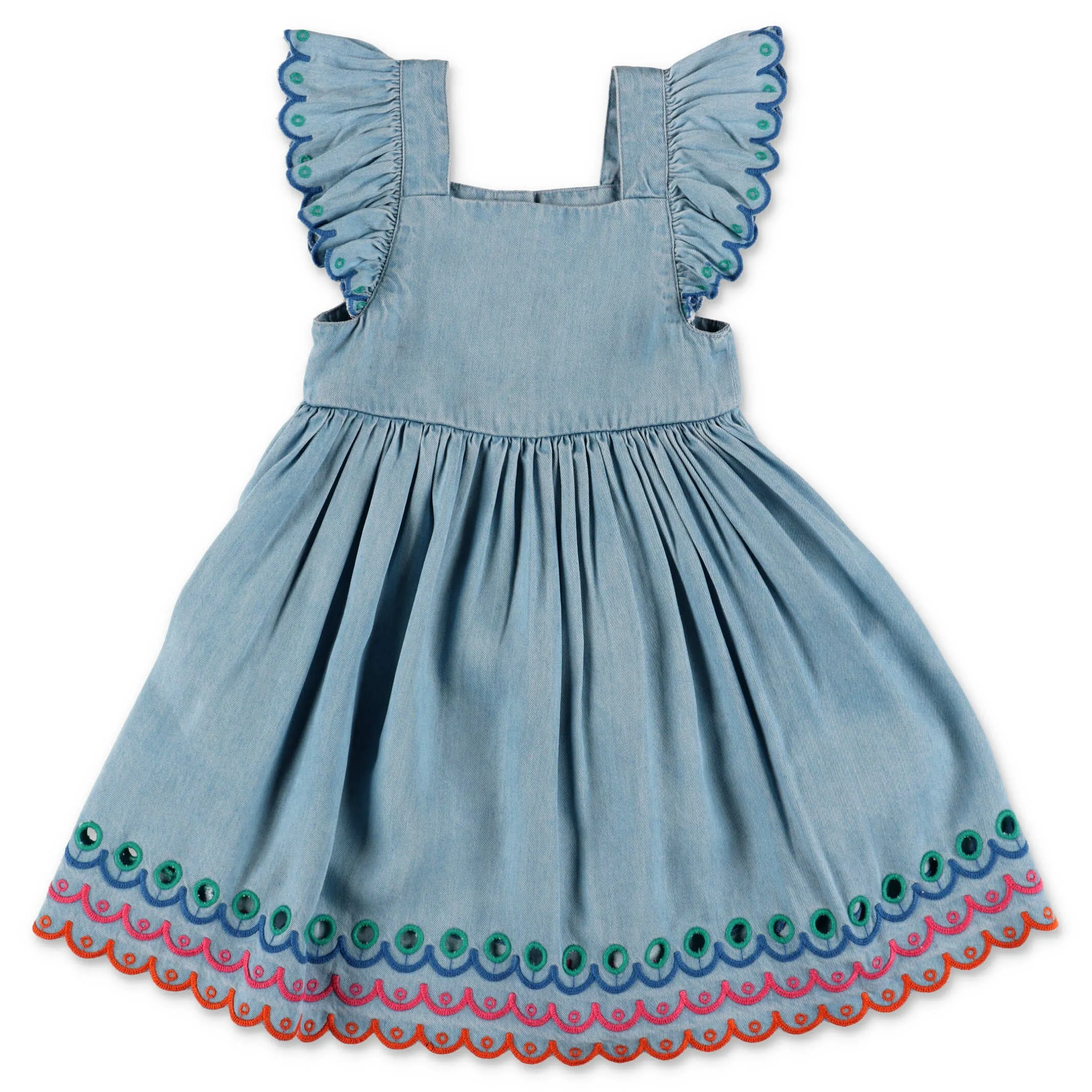 Stella McCartney Kids Scalloped Edge Dress