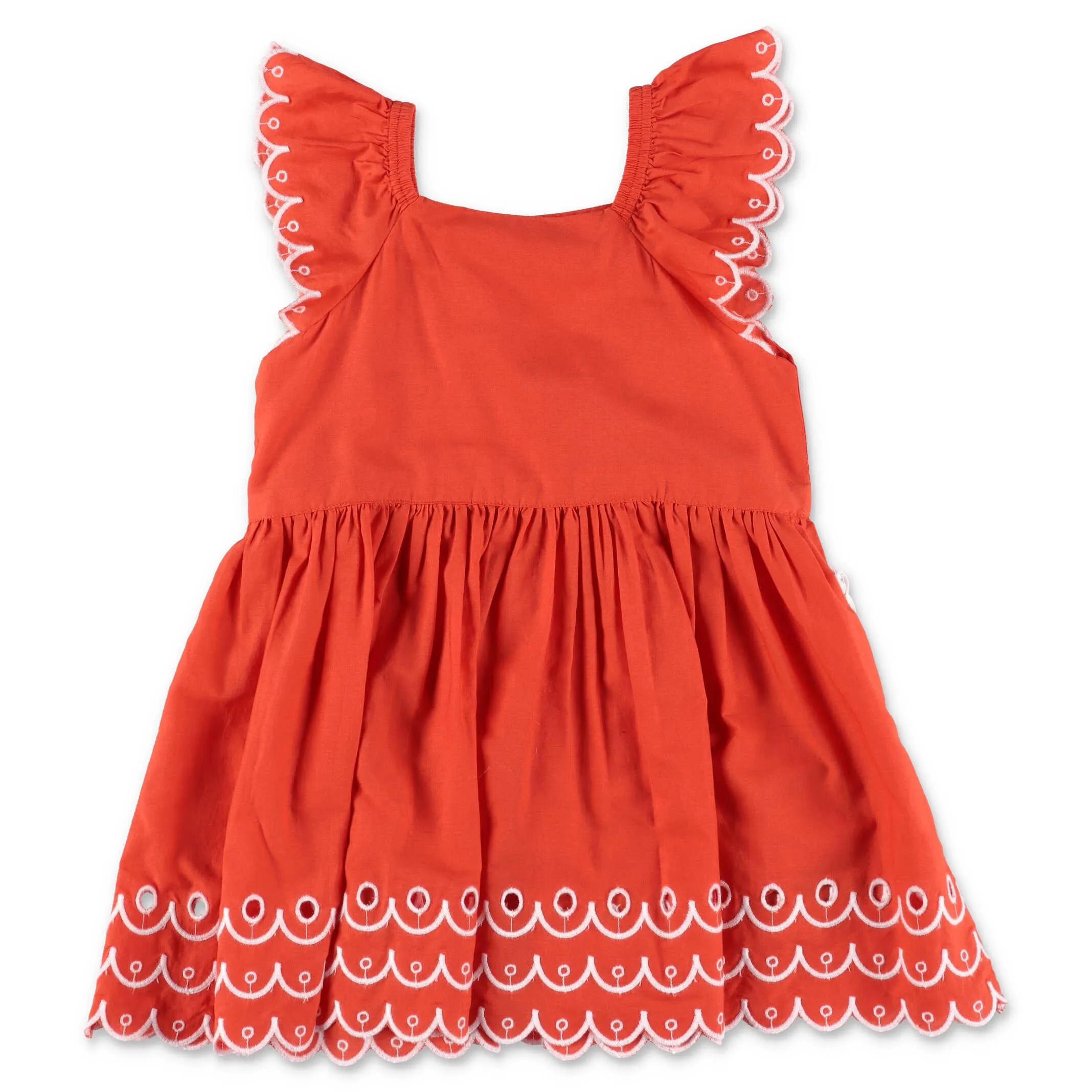 Stella McCartney Kids Scalloped Edge Dress