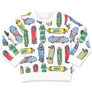 Stella McCartney Kids Skateboards Fleece Sweatshirt