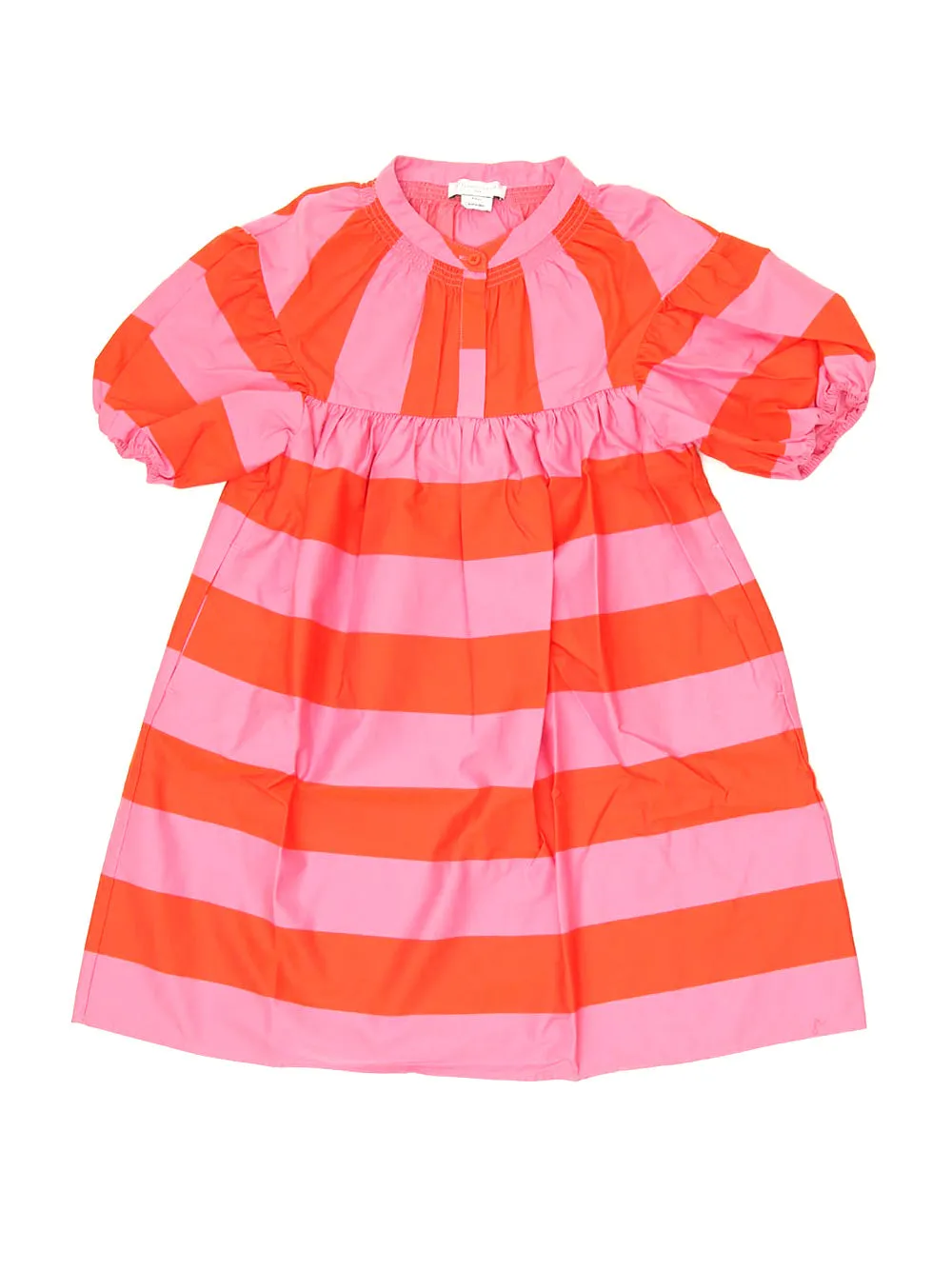 Stella McCartney Kids Striped Short-Sleeve Dress