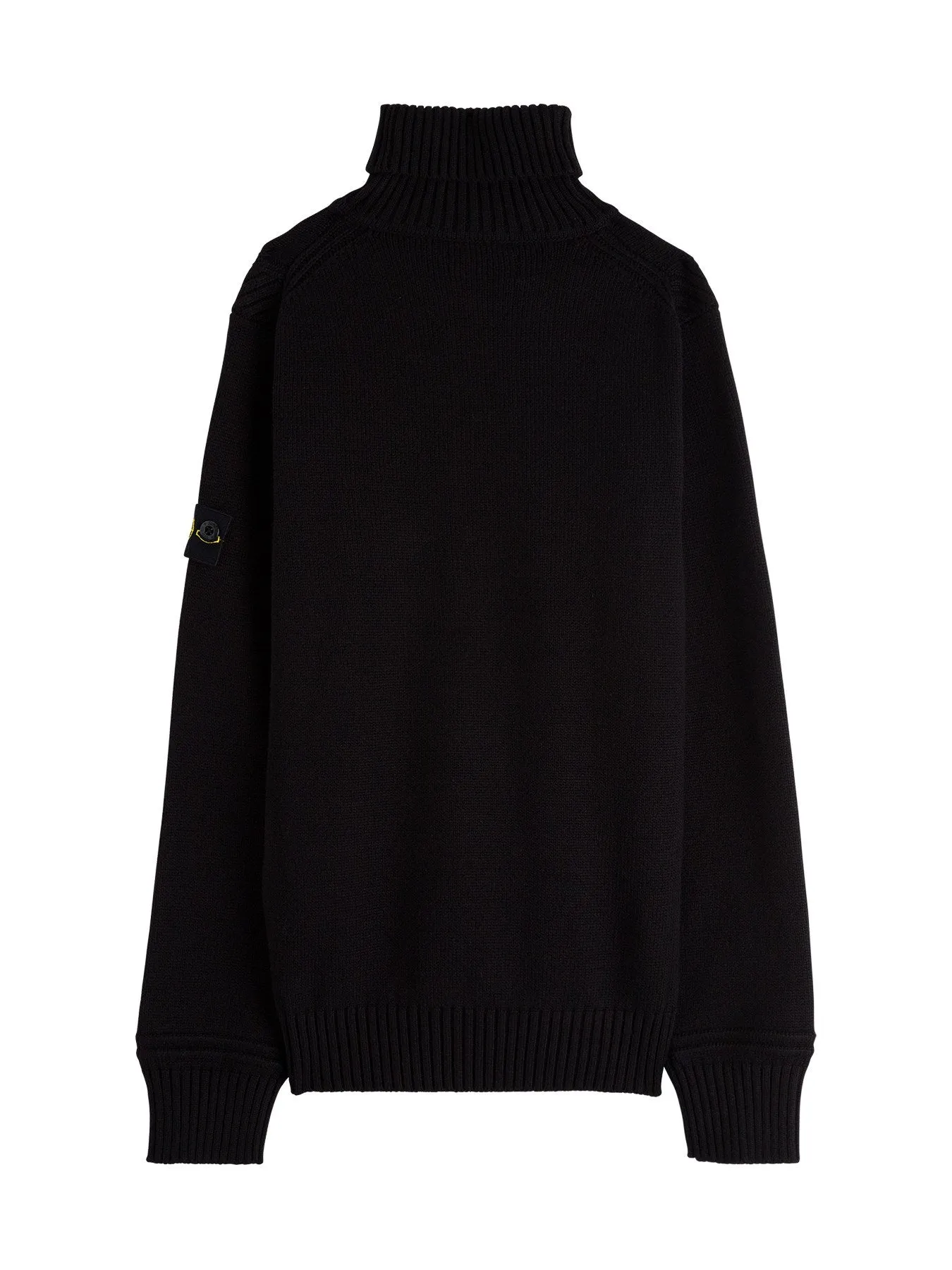 Stone Island Junior Logo Badge Turtleneck Sweater