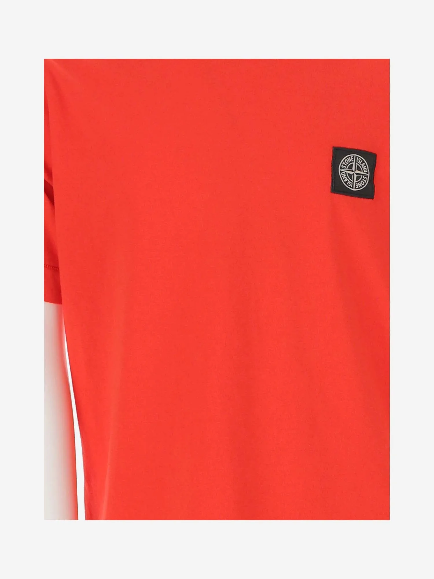 Stone Island Junior Logo Patch Crewneck T-Shirt