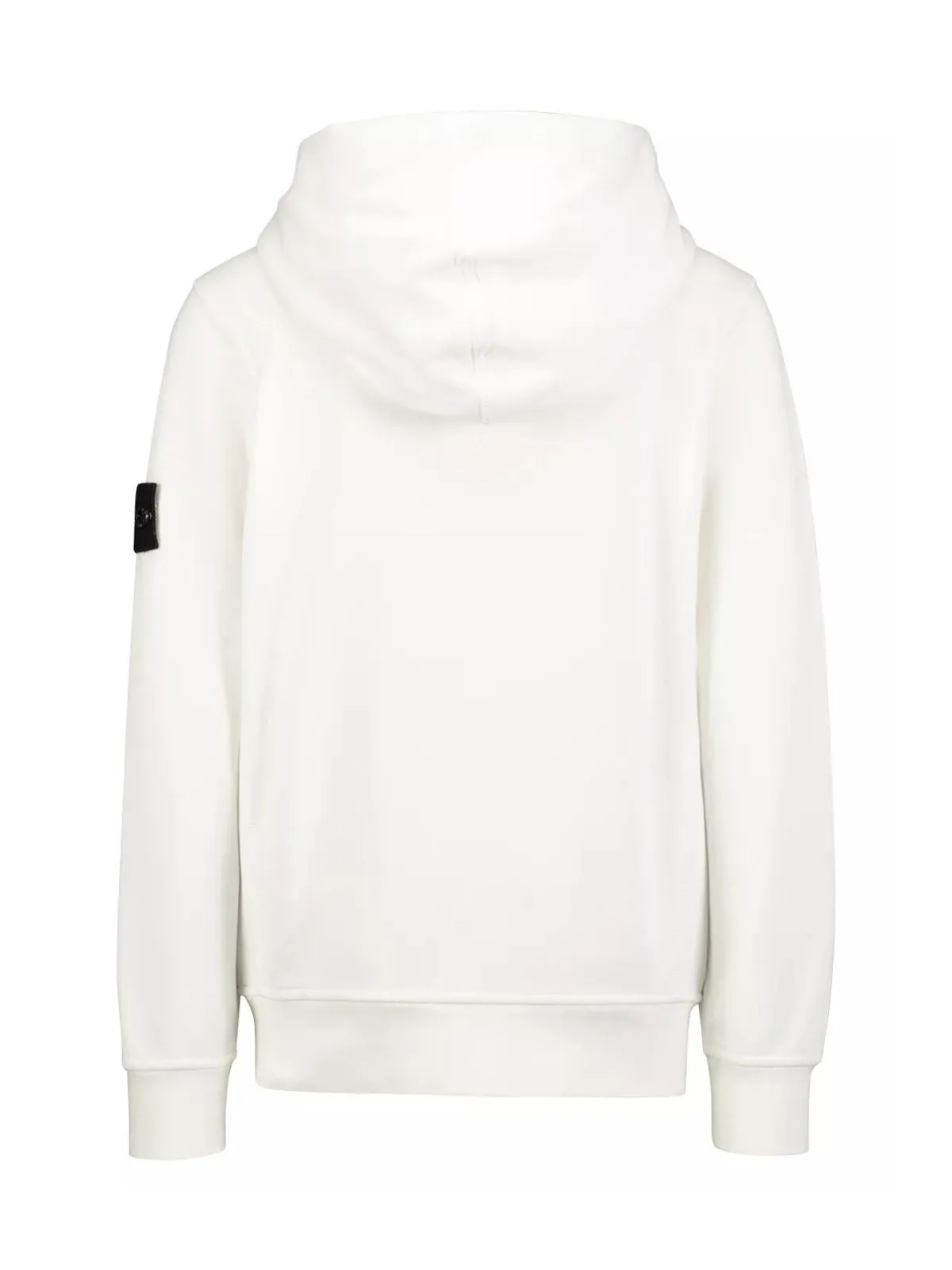 Stone Island Junior Logo Patch Hooded Jacket