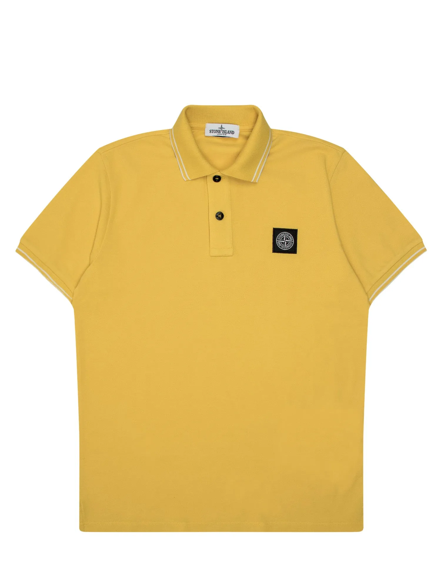 Stone Island Junior Logo Patch Polo Shirt