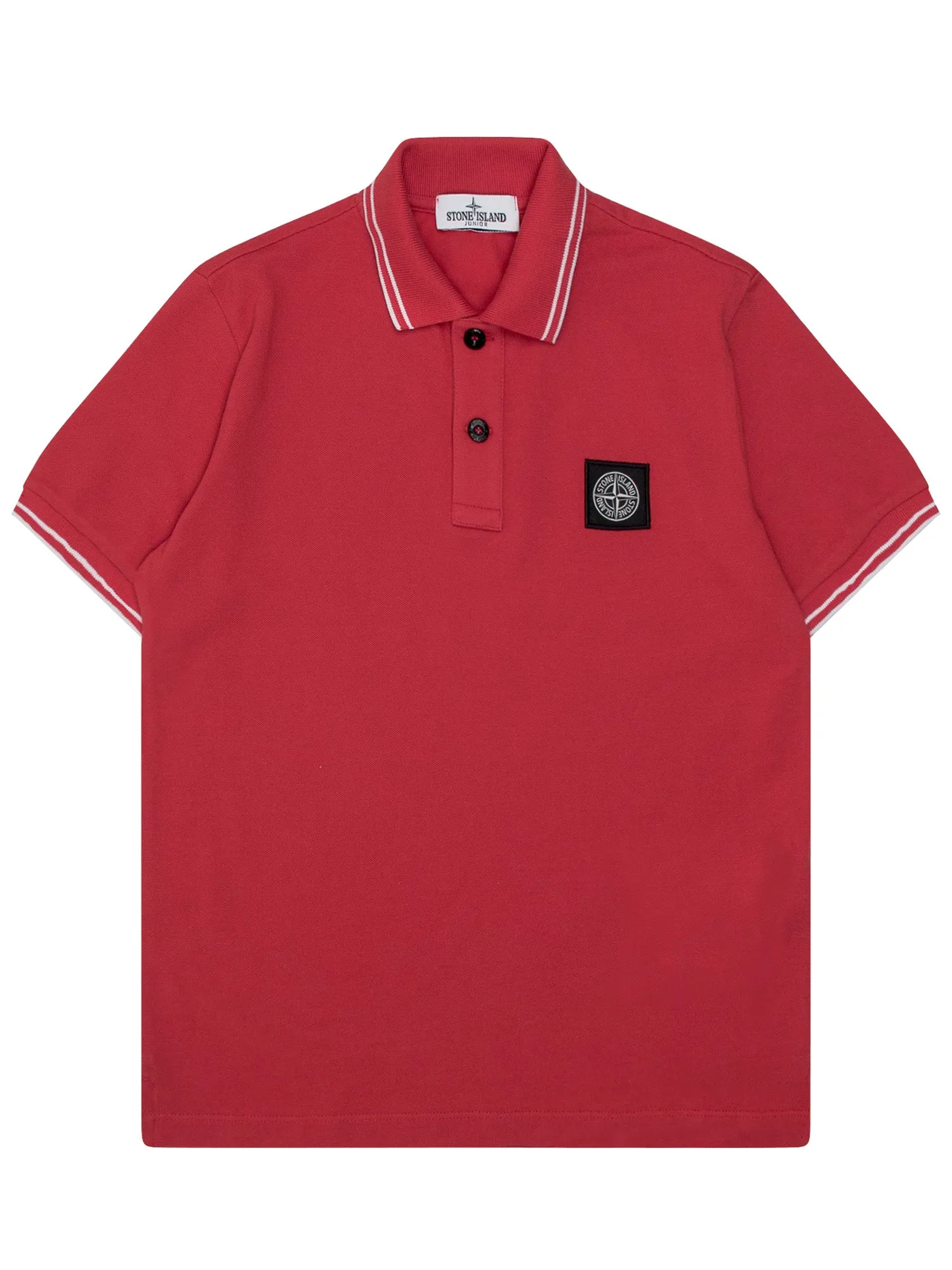 Stone Island Junior Logo Patch Polo Shirt