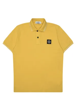 Stone Island Junior Logo Patch Polo Shirt