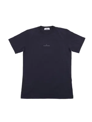 Stone Island Junior Logo Print T-Shirt