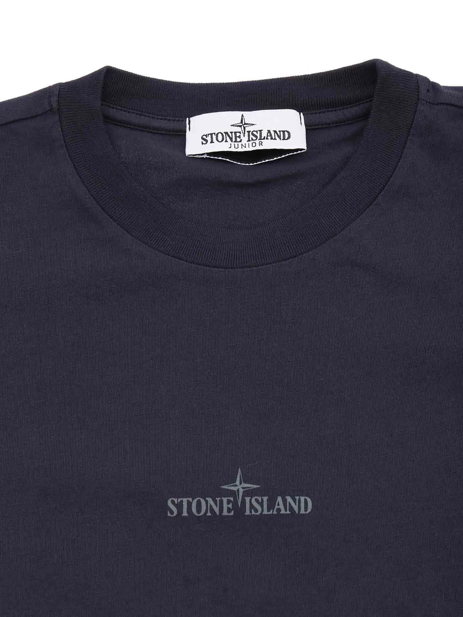 Stone Island Junior Logo Print T-Shirt