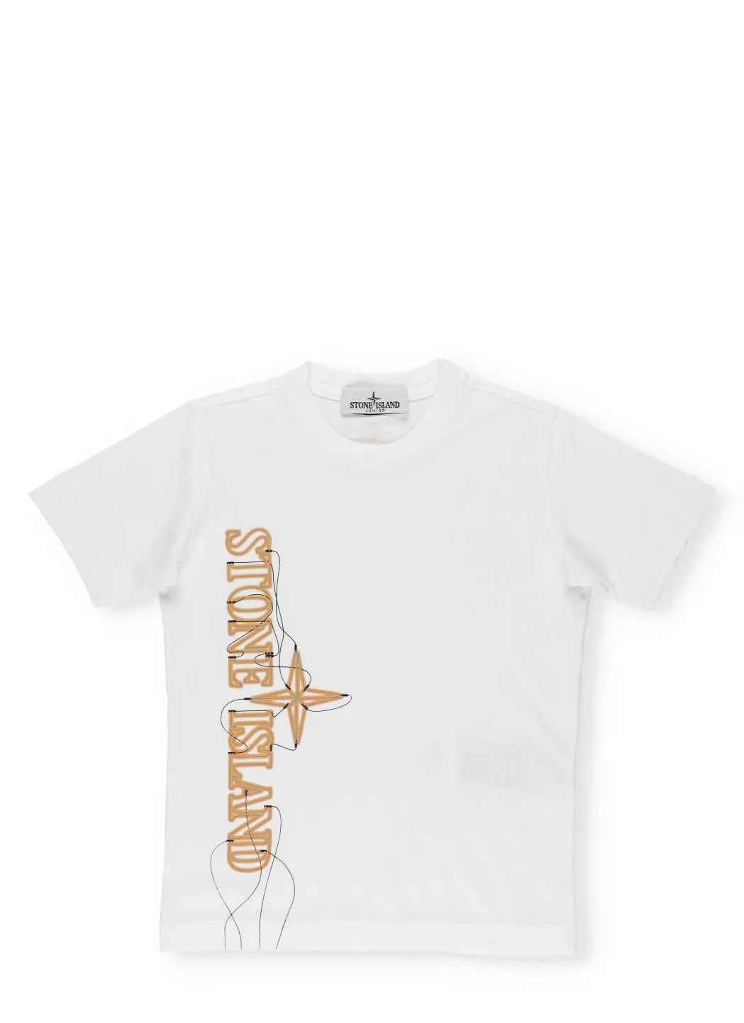 Stone Island Junior Logo Printed T-Shirt