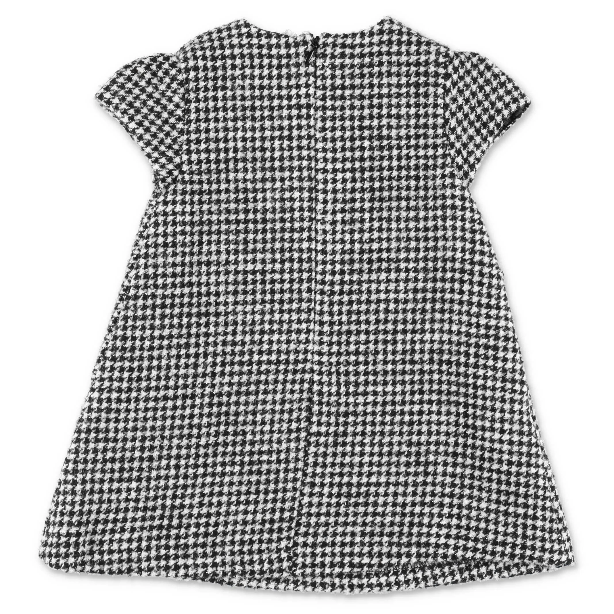 Tartine et Chocolat Short-Sleeve Tweed Dress