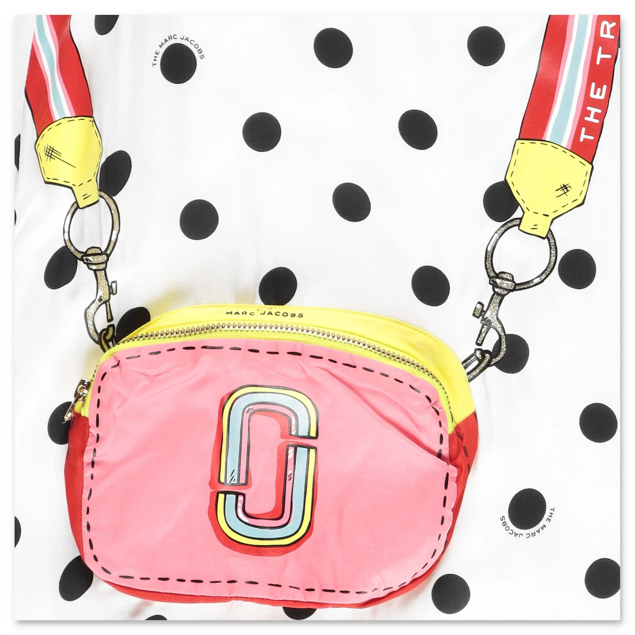 The Marc Jacobs Kids Bag Printed Polka Dot Dress