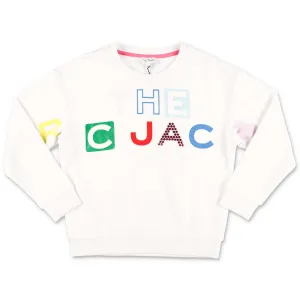 The Marc Jacobs Kids Embellished Logo Print Sweatshirt