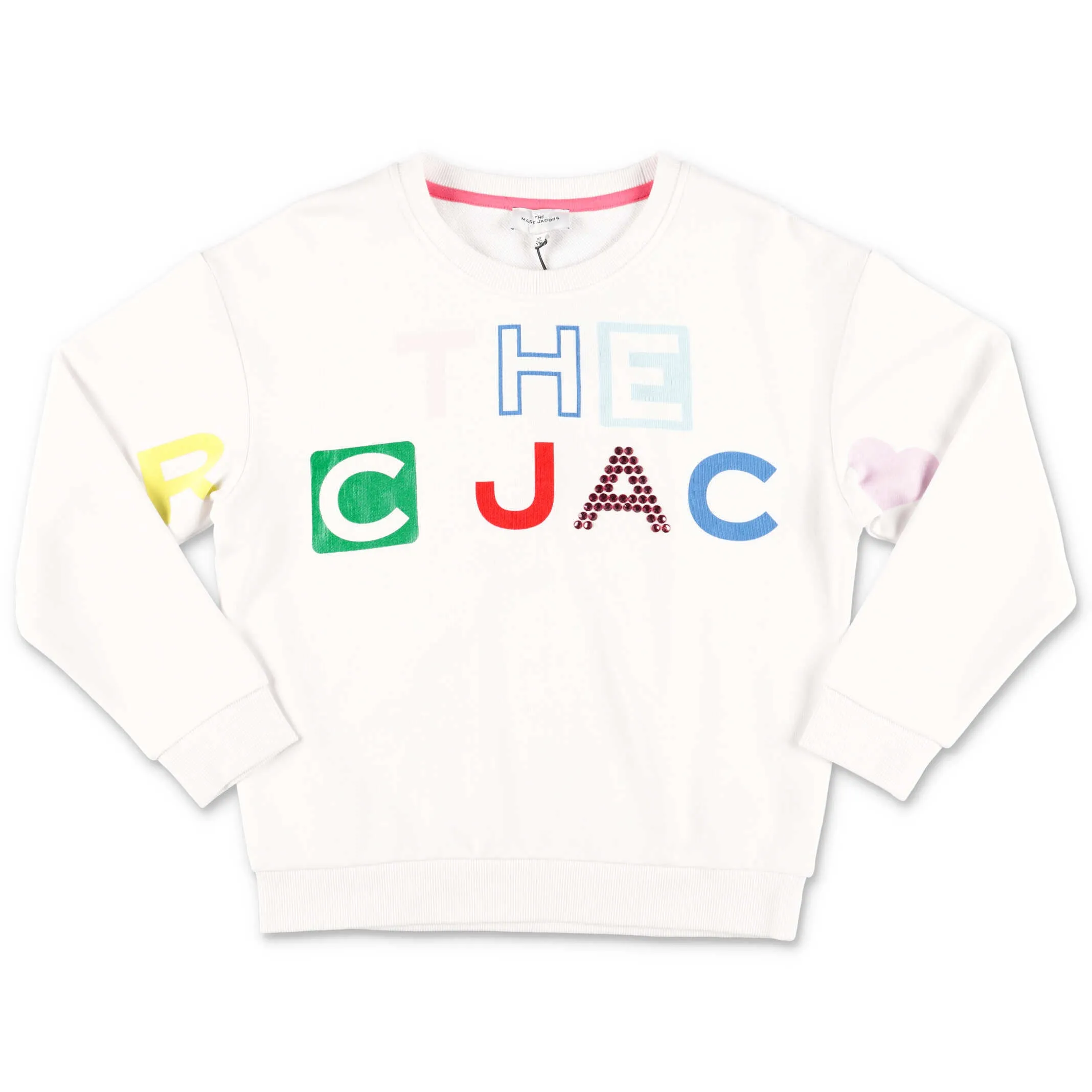 The Marc Jacobs Kids Embellished Logo Print Sweatshirt