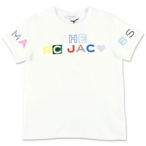 The Marc Jacobs Kids Embellished Logo Print T-Shirt