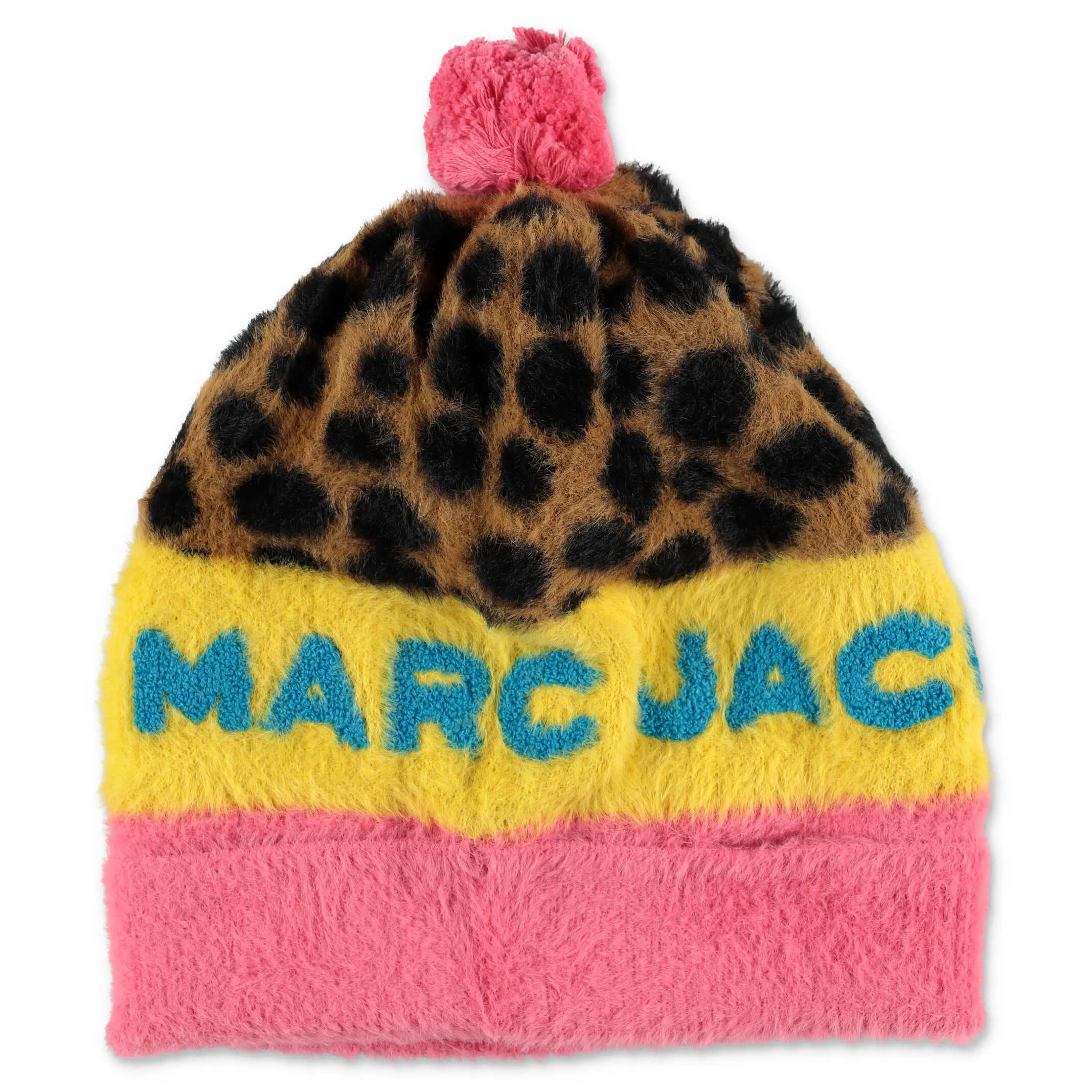 The Marc Jacobs Kids Logo Colour Block Beanie