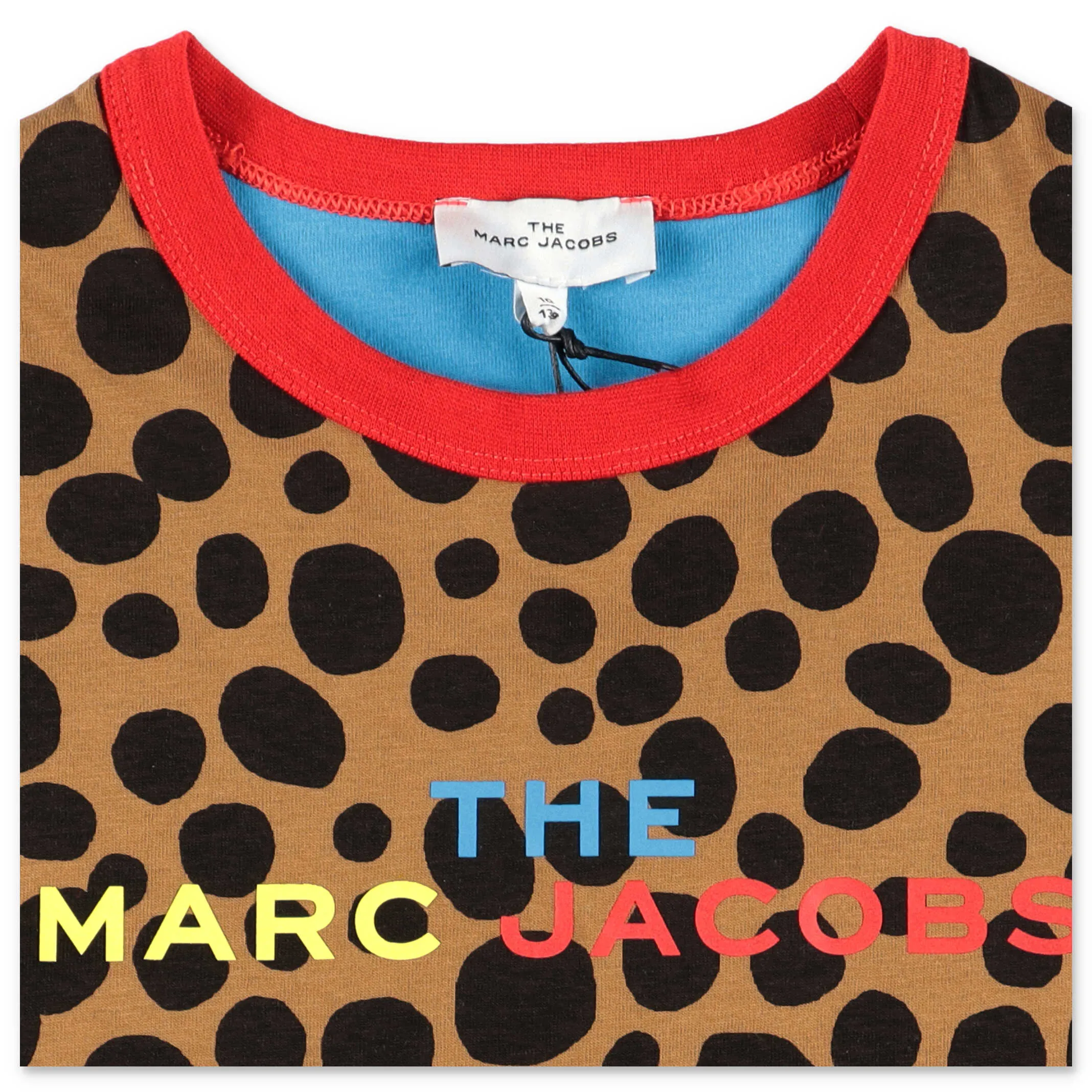 The Marc Jacobs Kids Logo Printed Polka Dot T-Shirt