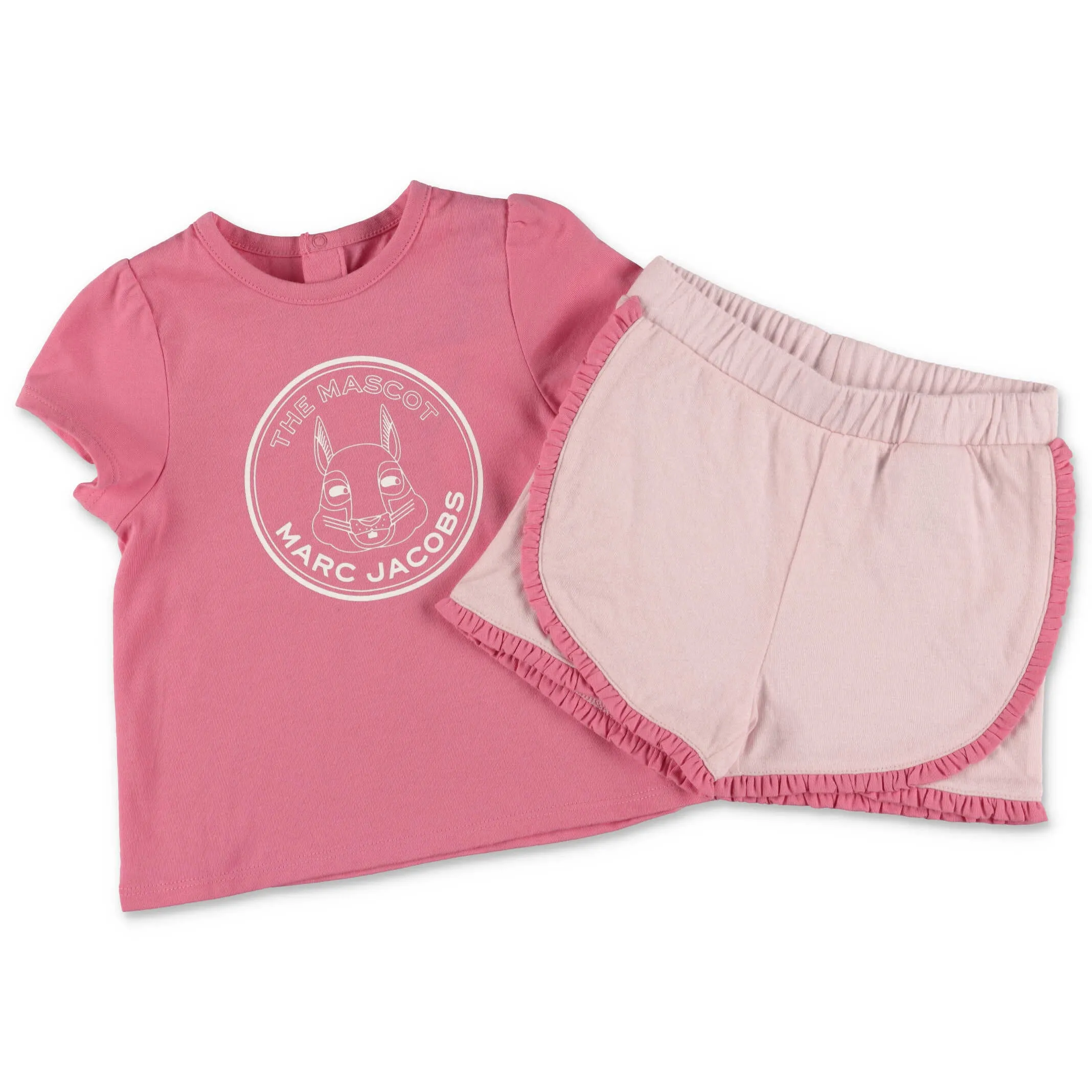 The Marc Jacobs Kids Logo Printed Two-Piece Set