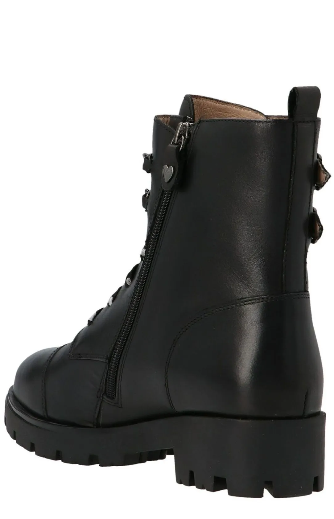 TWINSET Kids Chain Combat Boots