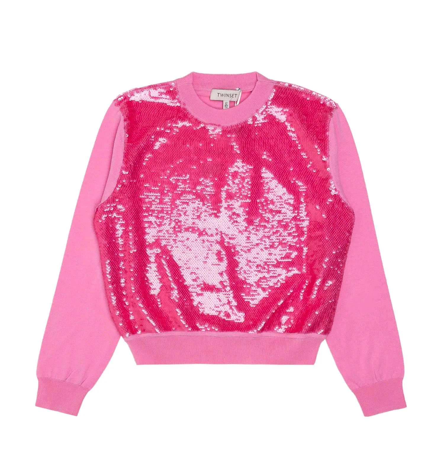 TWINSET Kids Sequin Panel Jumper