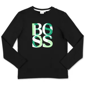 ug ss Kids Logo Printed Long Sleeve T-Shirt
