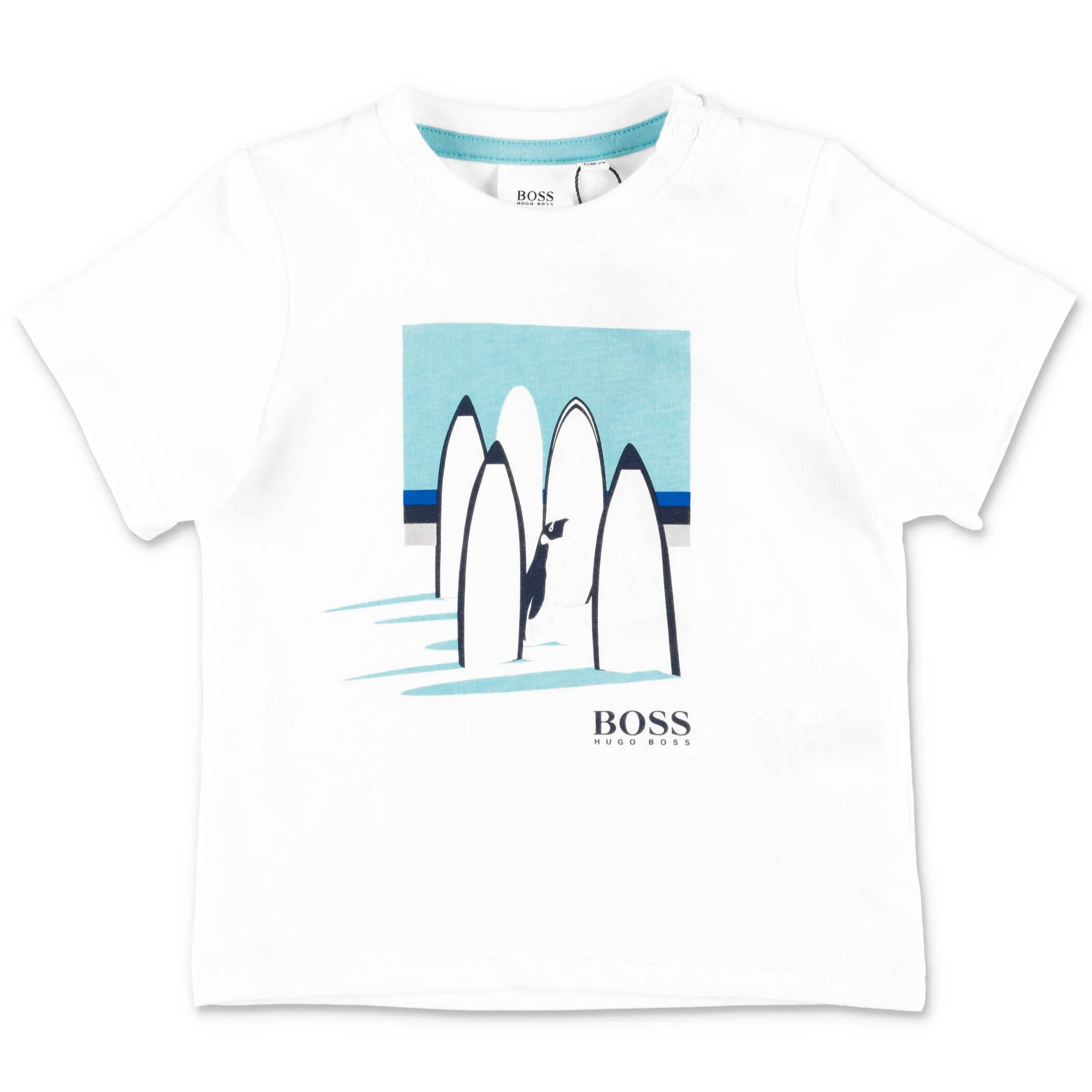 ug ss Kids Penguins Printed T-Shirt
