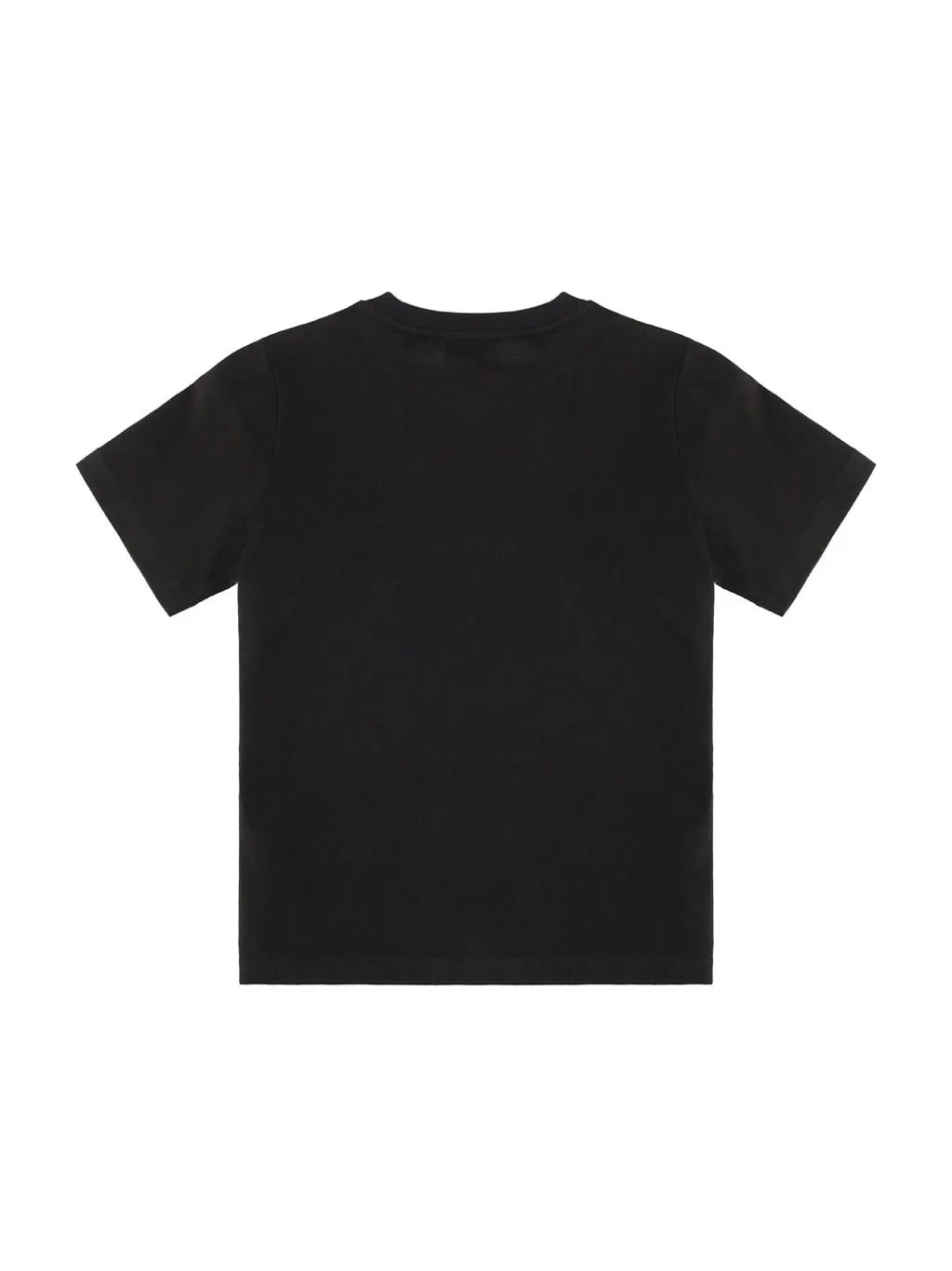 urberry Kids Checked Logo Embroidered T-Shirt