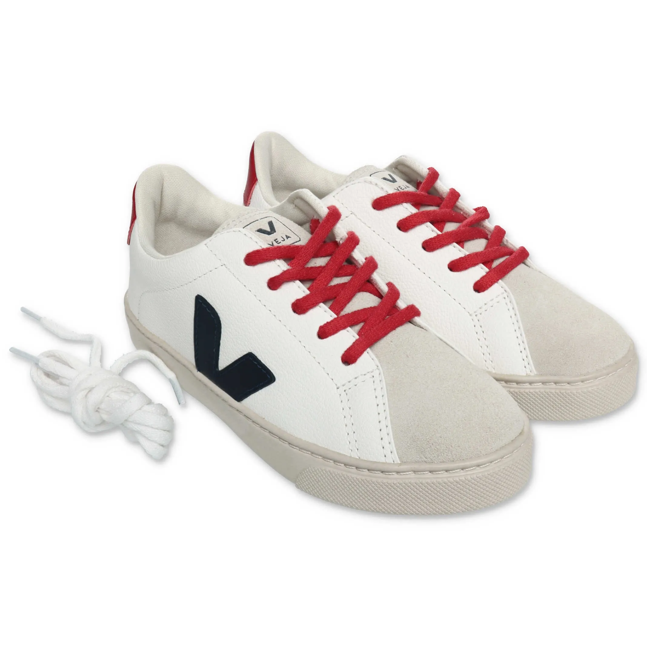 Veja Kids Panelled Low-Top Sneakers