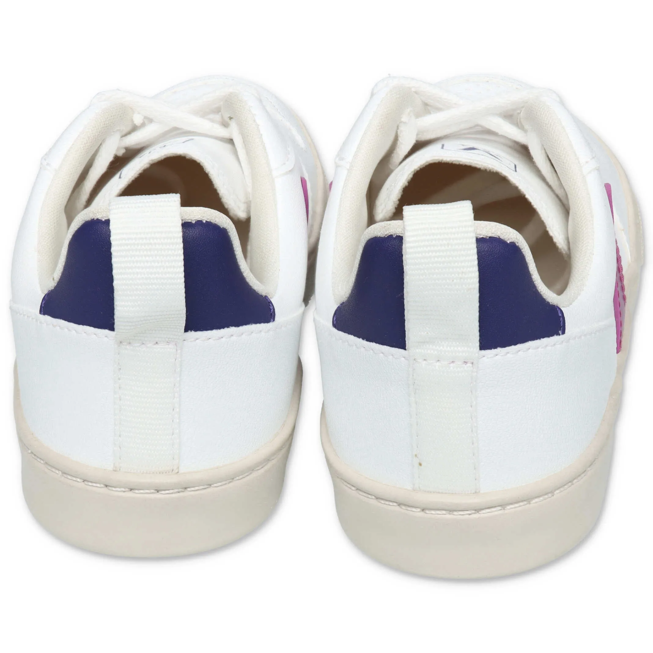 Veja Kids V Logo Lace-Up Sneakers