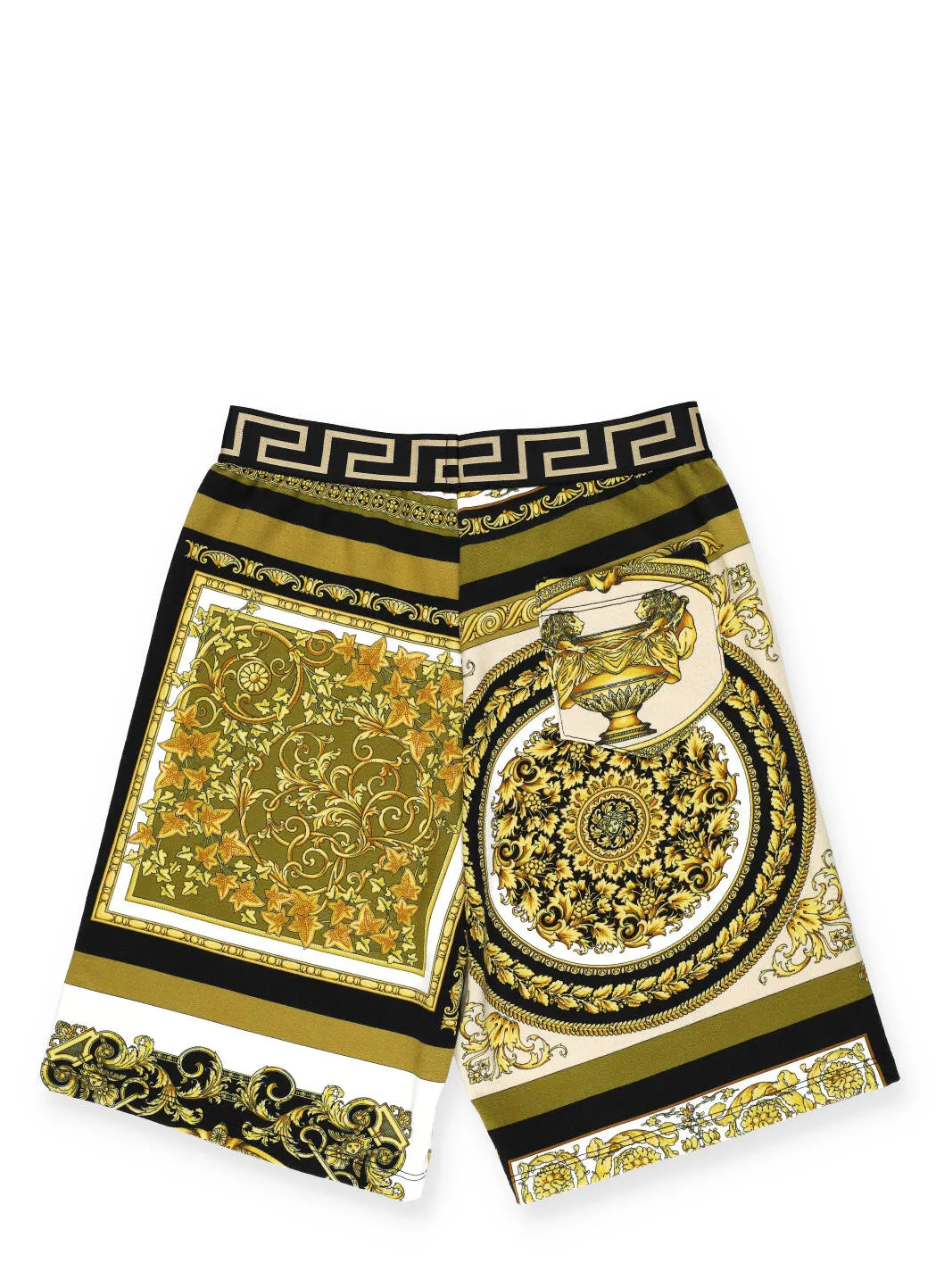 Versace Kids Barocco Printed Shorts