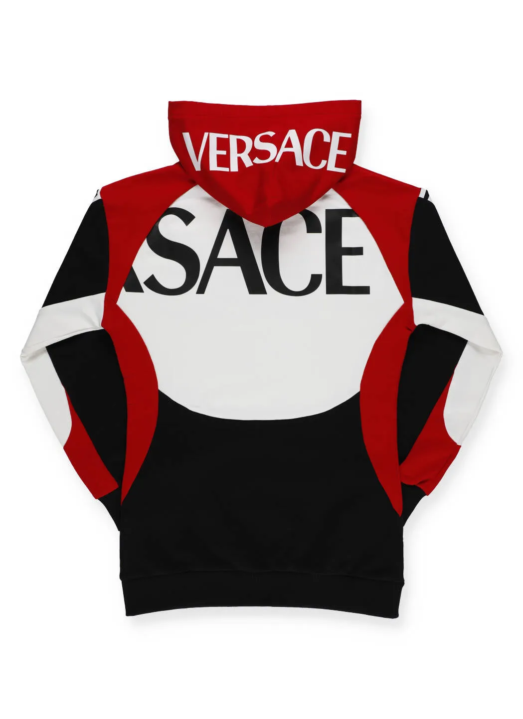 Versace Kids Logo Print Hoodie Dress