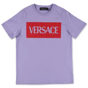 Versace Kids Logo Print T-Shirt