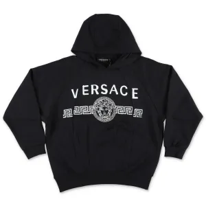 Versace Kids Logo Printed Hoodie