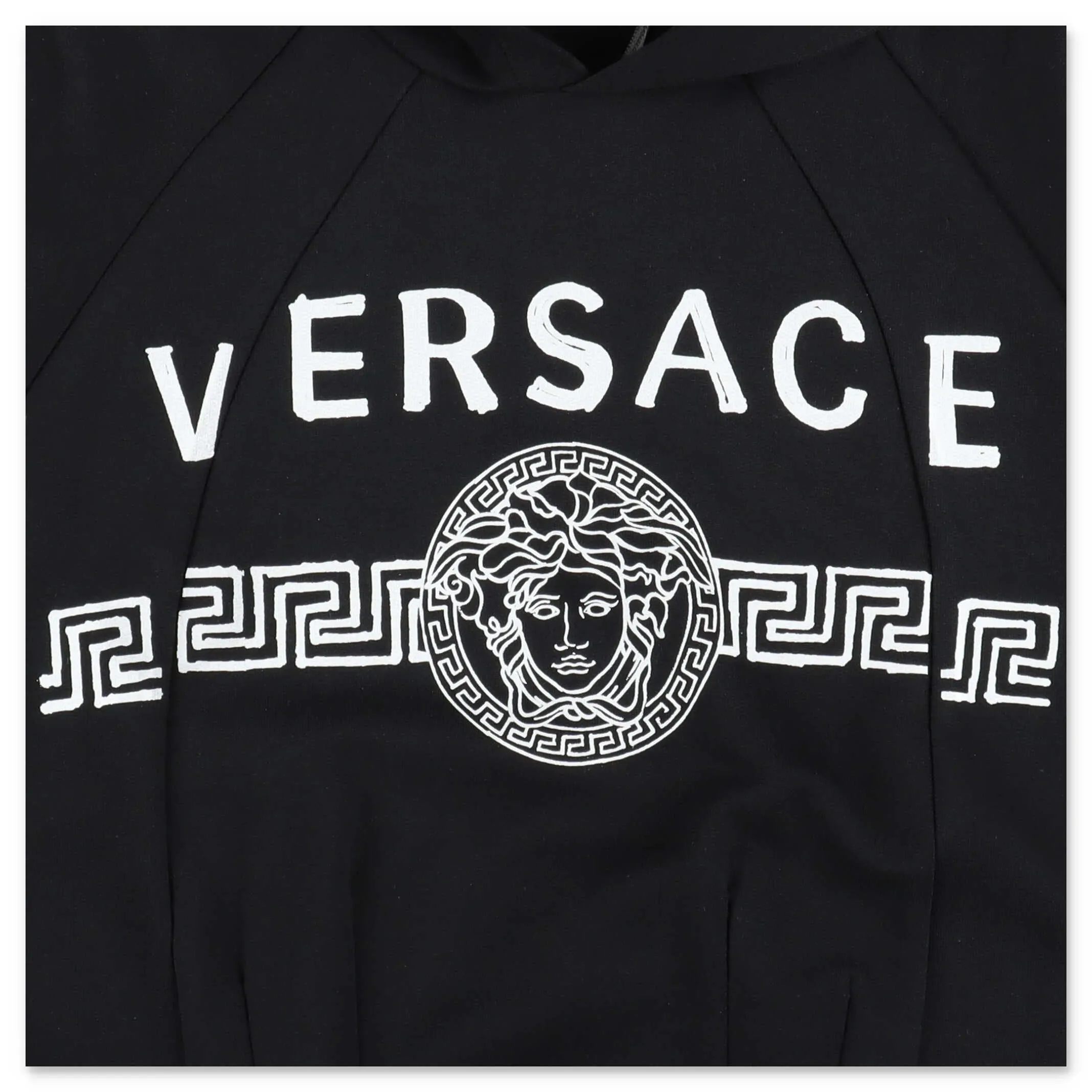 Versace Kids Logo Printed Hoodie