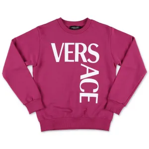 Versace Kids Logo Printed Sweatshirt